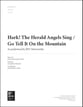 Hark! The Herald Angels Sing/Go Tell It on the Mountain SSSSAAA choral sheet music cover